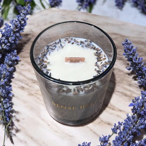 Lavender & White Musk Candle